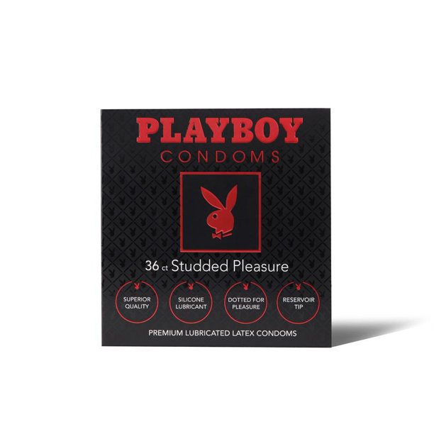 Playboy Studded Pleasure Condoms 36 ct Value Pack