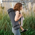 thumbnail image 6 of Fitvids 1/2-Inch Thick High Density Exercise Yoga Mat with Carrying Strap, Graphite, 6 of 7