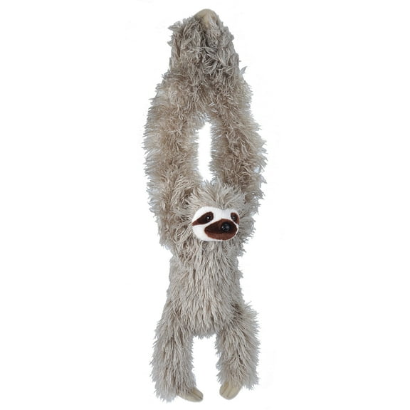Wild Republic Hanging Monkey Three Toed Sloth Stuffed Animal, 20 Inches