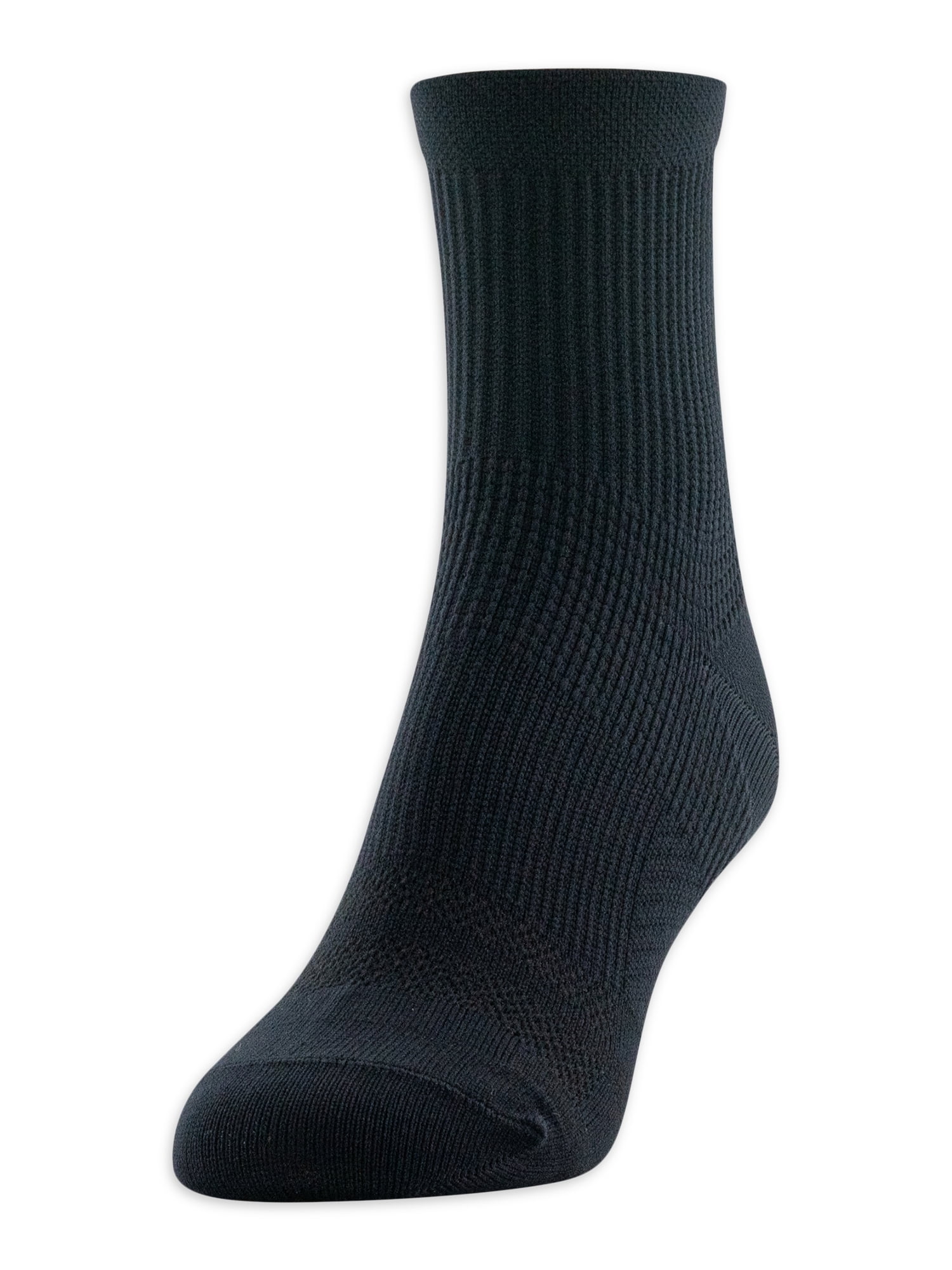 Peds Women's All Day Active Lightweight Nylon Ankle Socks, 6 Pairs