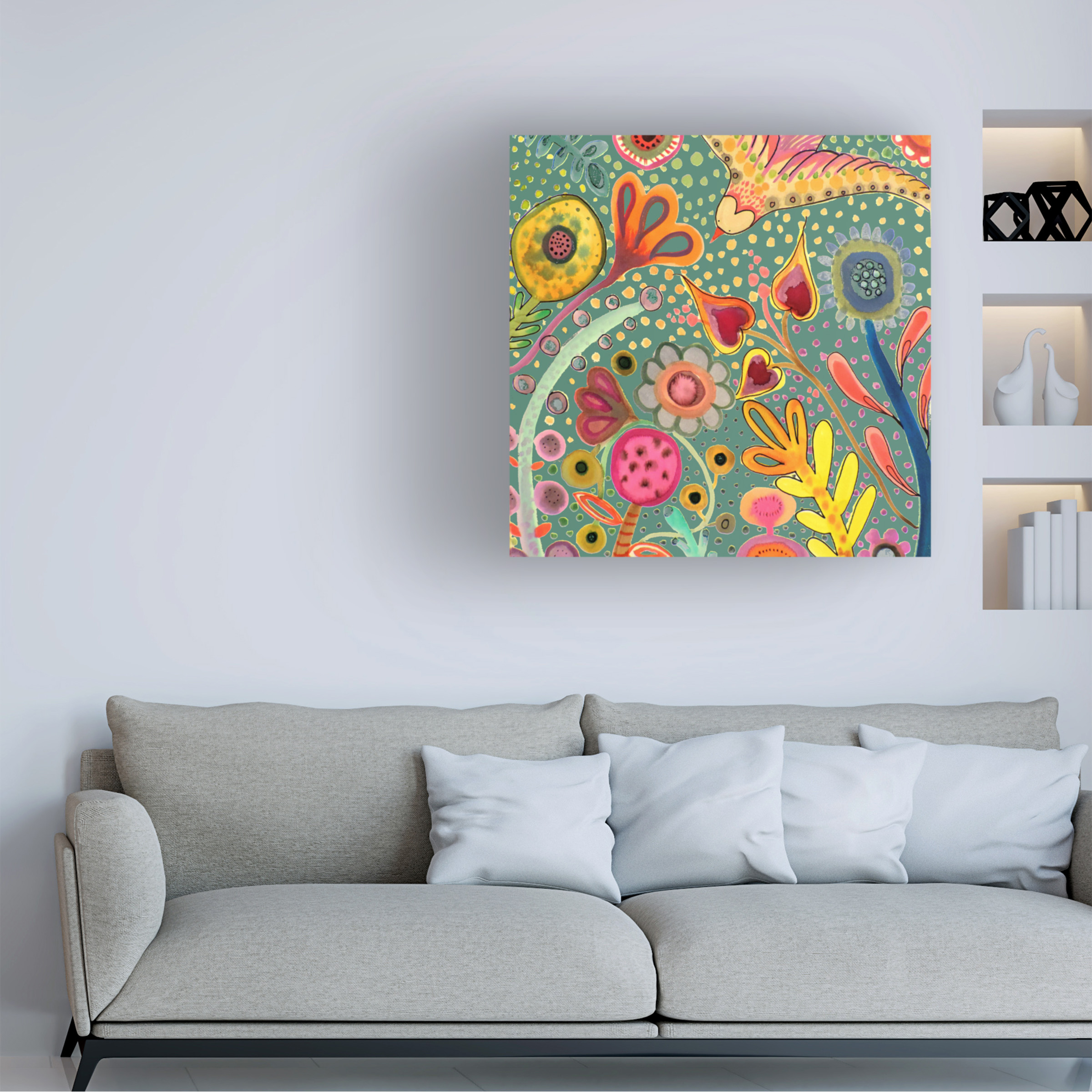 Sylvie Demers 'Vivifiant' Canvas Art