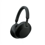 Sony WH-1000XM5 Wireless Noise Canceling Over-Ear Headphones (Black) Bundle