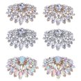 thumbnail image 3 of 1 par de zapatos de cristal hebilla de zapatos de apliques de clip para la boda nupcial zapato decoración A Sunnimix Clips de zapato Decoraciones Mujer, 3 of 8