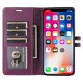 thumbnail image 4 of Premium Wallet Case for Google Pixel 8 Pro with Card Slots & Kickstand, Flip Cover Purple, 4 of 7
