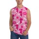thumbnail image 1 of Fotbe Poodle Dog Men's Camiseta sin Mangas Estampada para Hombres, Playera Casual para Gimnasio, Entrenamiento, Playa-3X-Large, 1 of 7