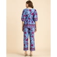 thumbnail image 4 of Moomaya Printed 2 Pcs Coord Set For Women, Cotton Top With Pants For Summers, 4 of 9