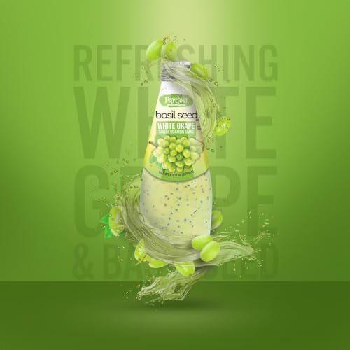 PARDESI Basil Seeds Juice Drink FL OZ (290 mL) Made with