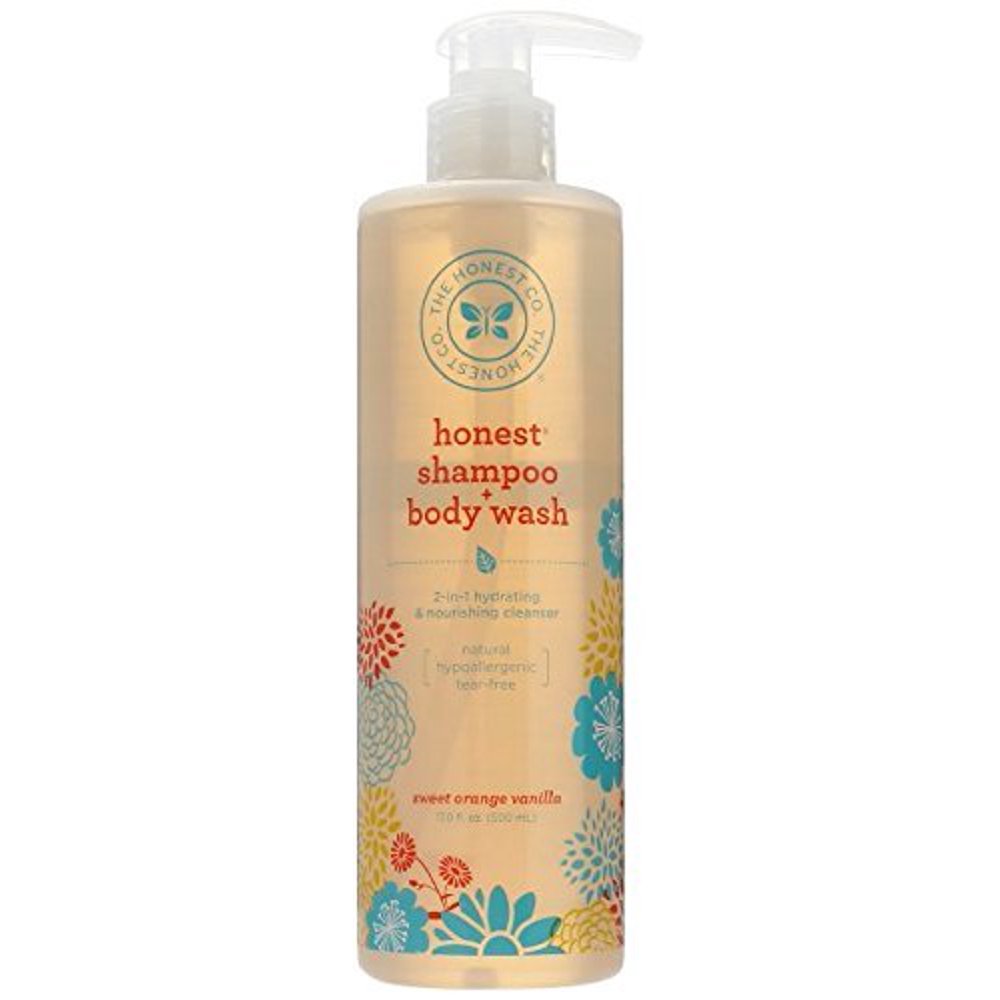 The Honest Company Sweet Orange Vanilla Shampoo & Body Wash (17 oz