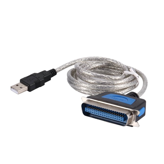 USB to CN36 IEEE1284 Parallel Port 36 Pin USB2.0 Adapter Converter Printer Cable for Computer PC Accessories 1pc 1.5M 12Mbps Computer PC Printer USB To CN36 IEEE1284 Print Cable Parallel
