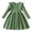 1-Green503, variant on Kiijoy Girls Long Sleeve Ribbed Knit Dress Cotton Soft Stretch A Line Dress, Sizes 2-7