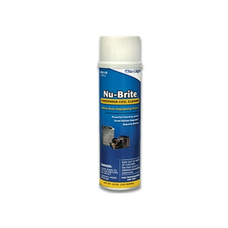 Nu Teak Cleaner - Nu-Calgon 4291-18 18 Oz Aerosol Can Of Nu-Brite Coil Cleaner