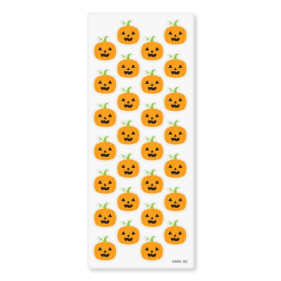American Greetings 28 Stickers, 1 Sheet, Halloween Stickers, Jack-O'-Lantern Pumpkin