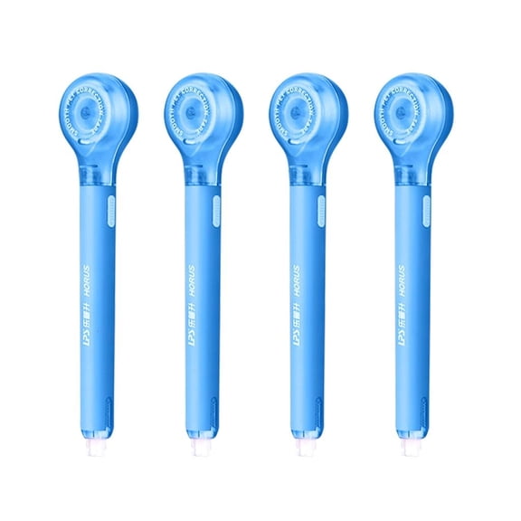 Ywmsfl 4 Pieces Pocket White Out Correction Tape Refillable Mini Correction Tape Pen 6mx5mm for Note Taking, Marking, Journal