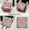thumbnail image 4 of Home Organizer Foldable Fabric Storage Bin With Handle Plum Blossom Painting, 4 of 7