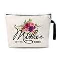 thumbnail image 1 of Bolsa de cosméticos ZHANTUONE Mother of The Bride Wedding White, 1 of 5