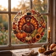 thumbnail image 2 of PLPPYFS Pearl Diamond Art Hanging Ornament Kit, Acrylic Gem Art Window Suncatcher, Autumn Pendant Decor Home Wall Decor, Holiday Gift, Windows Hanging, Thanksgiving (No Assembly!!!), 2 of 6