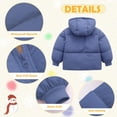 thumbnail image 4 of Valcatch Baby Winter Coat with Hooded Toddler Boys Girls Puffer Jackets, 4 of 4