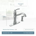 thumbnail image 3 of Moen Belfield Oil Rubbed Bronze One-Handle Kitchen Faucet, 3 of 7