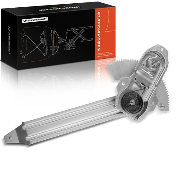 A-Premium Manual Window Regulator Without Motor Compatible with Ford F-100 F-150 F-250 F-350 1975-1979 F-500 1975-1977 Front Driver Side