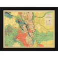 thumbnail image 2 of USGS 14x11 Black Modern Wood Framed Wall Art Titled - Colorado Colorado Geological - USGS 1881, 2 of 6