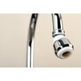 thumbnail image 3 of Kingston Brass KA213C20 Swivel Kitchen Aerator with Brass Ball Joint, Polished Chrome, 3 of 6