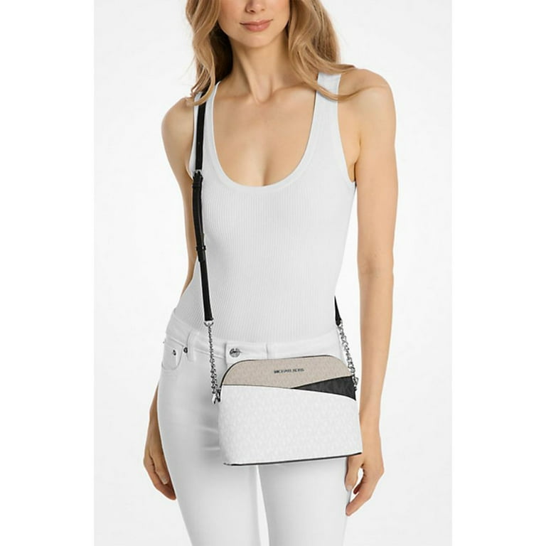 crossbody bag for travel white SMALL Designed in a compact size White Women's Crossbody Bags and
