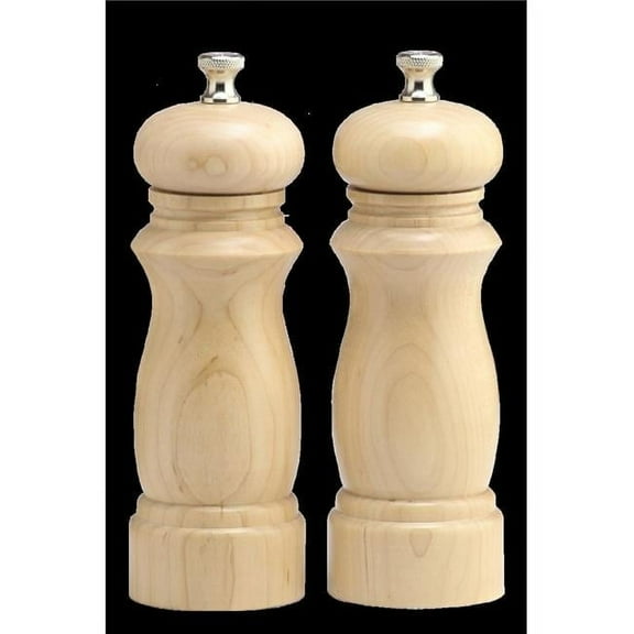 Chef Specialties 6202 6 in. Elegance Pepper Mill Salt Mill Set