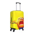 thumbnail image 3 of Cute Anime Cartoon Minions Travel Suitcase Protective Cover Trunk Case Washable Elastic Luggage Cover Fits Medium Suitcase Protector Baggage With Concealed Zipper Gifts, 3 of 5