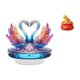 thumbnail image 1 of Escultura De Cisne Acrílico, Centro De Mesa, Adorno Para Oficina, Estantería, Decoración Y Bolsa De Dinero, Figurita, Artesanía, Cuenco Del Tesoro, Estatua, Cornucopia, Festival De, 1 of 8