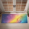 thumbnail image 2 of Colorful Galaxy Pattern Door Rugs,Washable Non Slip Door Mats Indoor,Decorative Door Mats,Entry Mat Indoor for Entrance,Bedroom,Kitchen,Bathroom,16"x47", 2 of 6