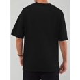 thumbnail image 2 of Men's Casual T-Shirt with Ham Print - "Ham is Short for Hamantha" Design, Short Sleeve, Round Neck, Summer Tee, Casual Summer Wear | Playful Graphic Tee | Comfortable Fit, 2 of 5