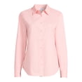 thumbnail image 5 of Time and Tru Women's Button-Down Shirt, 5 of 5