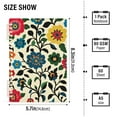 thumbnail image 2 of FORMRS 1-Subject Spiral Notebook 8" x 5" College Ruled 60 Refillable Sheet, Vibrant Floral, 2 of 7