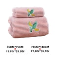 thumbnail image 3 of Fiudx Liquidación De Ahorros De Verano Conjunto De Terciopelo Coral, Serie Little Dinosaur, Conjunto De Madre Absorbente De Agua Suave, Bufanda, 3 of 5