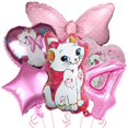 thumbnail image 1 of Juego de globos de gato María de Disney, globos de números, decoración de fiesta de cumpleaños, lote de papel de aluminio, suministros de globos, 32 pulgadas, 1 of 4