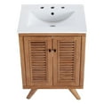 thumbnail image 6 of Modway Birdie 24" Bathroom Vanity in Natural White, 6 of 9