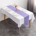 thumbnail image 3 of Paokuoon Sparkling Table Cover Sparkling Sequin Table Runner Long Bright Color Wear Resistant Decorative Table Party Ornament, 3 of 8