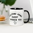 thumbnail image 3 of CafePress - U.S. Navy Welcome Home Daddy I M - 11 oz Ceramic Mug - Novelty Coffee Tea Cup, 3 of 4