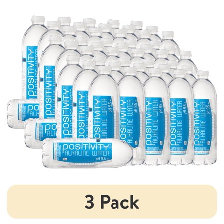 (3 pack) 15pk Positivity Alkaline Water pH 9.5+ 700mL