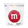 thumbnail image 2 of M&M'S World Red Milk Chocolate Candy 5lb Bag for Celebrations and Party Favors, 2 of 10