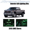 thumbnail image 1 of XtremeVision Intérieur LED pour GMC Sierra 2015+ 2 Pcs Kit LED Intérieur Vert + Outil d'Installation, 1 of 8