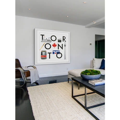"Toronto Square" Framed Painting Print