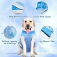 thumbnail image 6 of TELOLY Dog Surgery Recovery Suit for Female Male Dogs, Cone E-Collar Alternative, Neuter Anti-Licking Onesie Abdominal Wound Protection for Dogs Cats, Blue Pet Costumes, S, 6 of 7