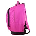 thumbnail image 3 of MOJO Pink Edmonton Oilers 19'' Premium Wheeled Backpack, 3 of 7