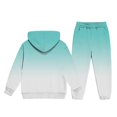 thumbnail image 6 of RMGVDSD Boys Hoodie Pants Set Letter Print Hooded Sweatshirts Sweatpants Suit Fall Clothing Set 2 Piece Kids Casual Jogger Tracksuit Sets 5-6 Years, 6 of 6