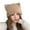 Khaki, variant on Women Winter Cat Ears Knitted Hat Slouchy Crochet Braided Soft Striped Warm Cap