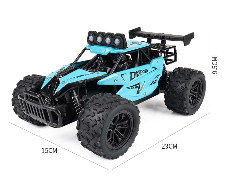 Meponn RC High-Speed Off-Road Truck 3699-RC8 All-Terrain Buggy 2.4GHz, 1:16 Scale, Blue