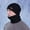 Black, variant on Unisex Autumn Winter Knit Hat Scarf Set Thickened Warm Earflap Beanie Winter Set with Thermal Lining Beanie Scarf Retains Heat for Long Periods Hat Scarf