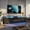 Black+Black, variant on Sonegra Modern Fireplace TV Stand for TVs Up to 90" with Music Sync LED, 80" Entertainment Center with Electric Fireplace, TV Console with Storage Cabinets for Living Room, Black