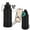 Black, variant on LOEL Stainless Steel 1000ml Sports Bottle with Magnetic Phone Stand, 12H Temp Retention, Non-Slip Leak-Proof for Fitness Travel Gym Office